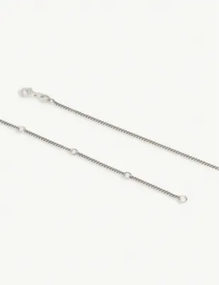 SERGE DENIMES Compass silver necklace in Silver, additional product view 3