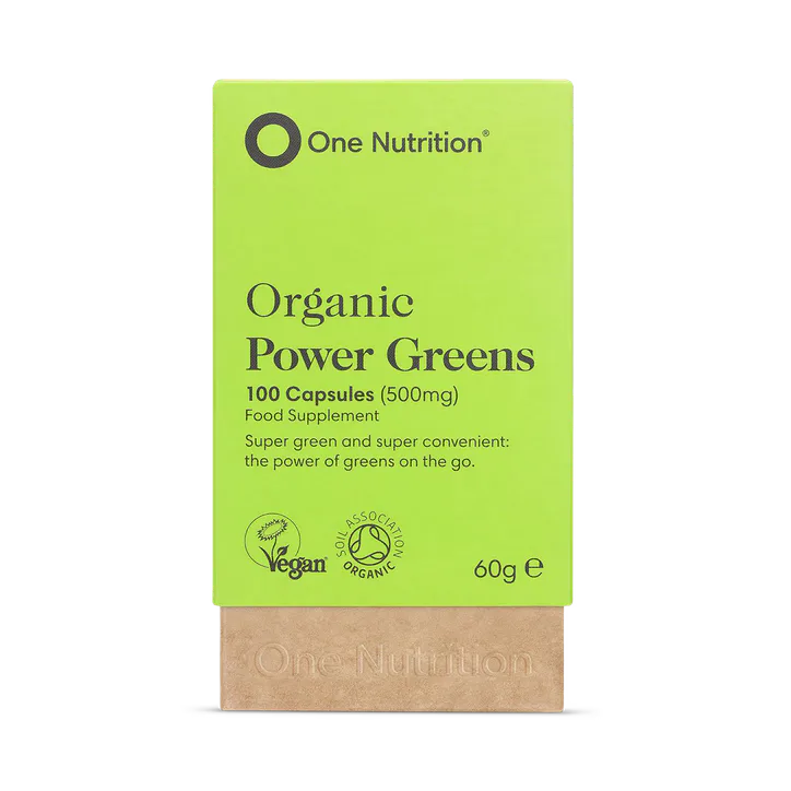 One Nutrition Organic Power Greens 500mg - 100 Vegecaps