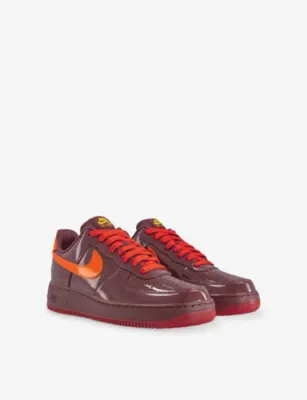 NIKE Air Force 1 Low Patent-Leather Trainers - 5.5 detail 3