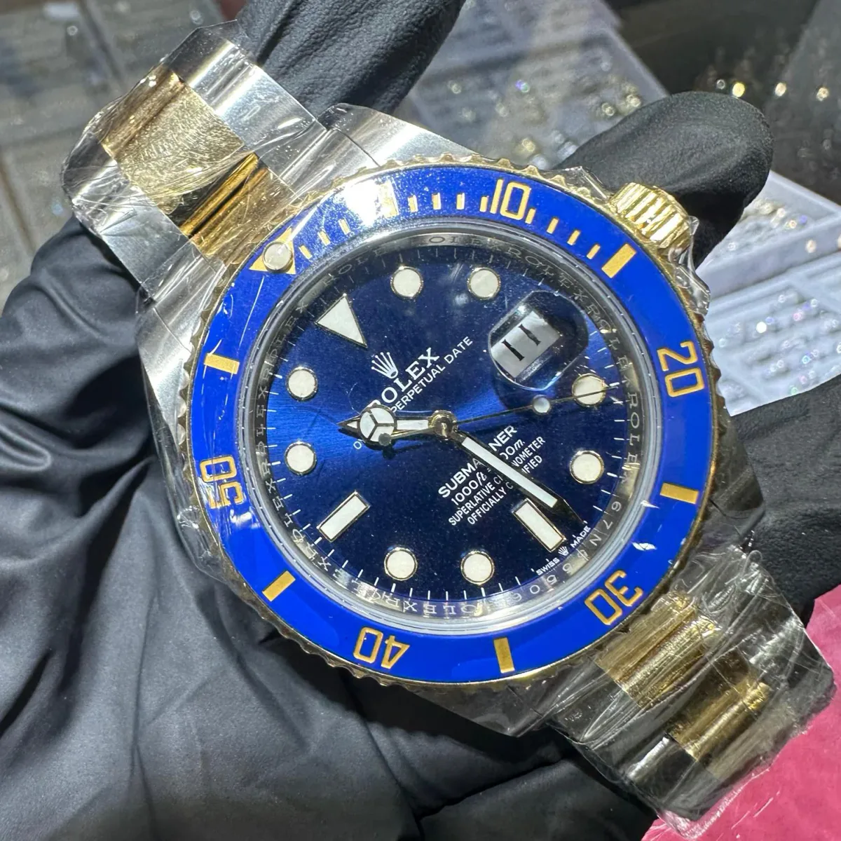 ANKUR - For Him WATCHES 2022 Rolex Submariner 41mm | Two Tone Yellow Gold | "Bluesy" – Watch