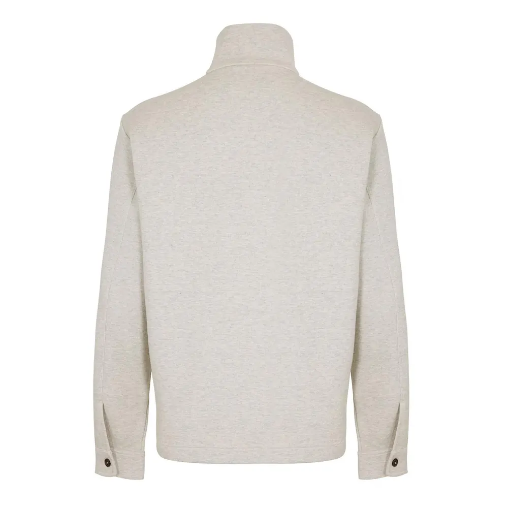 Tom Ford Mens Half Button Pullover detail 2