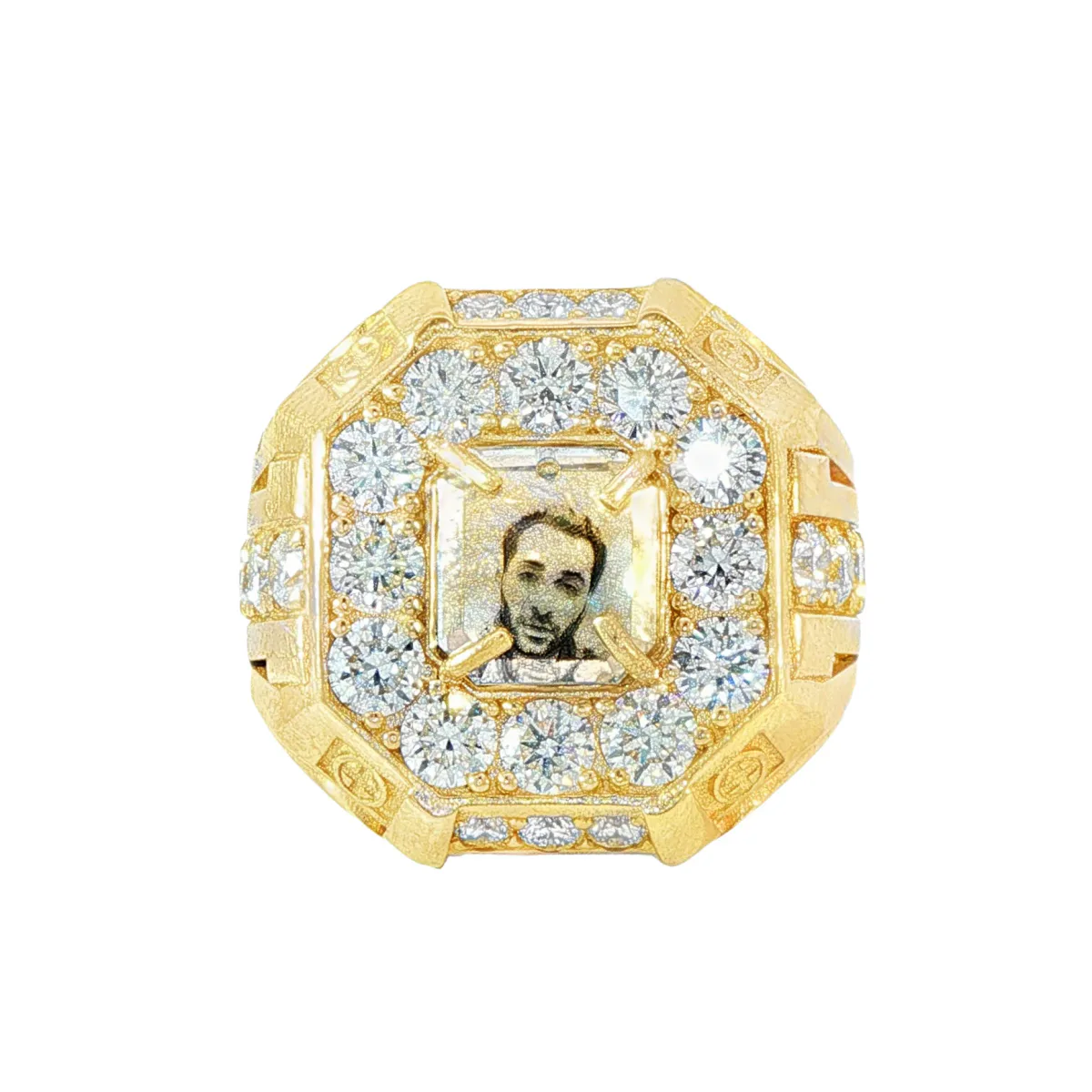 AHMED - For Him CVD Indestructible Picture Ring 71088 in Rose / 10 – Ring
