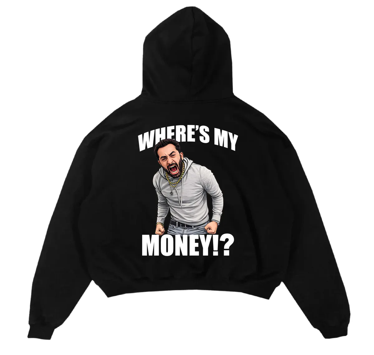 JORDAN - For Him CLOTHING Where's My Money Hoodie 71011 in 2XL – Hoodie