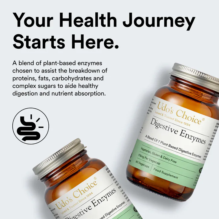 Udo's Choice Digestive Enzyme Gold 60's- HIGH STRENGTH!, additional product view 2