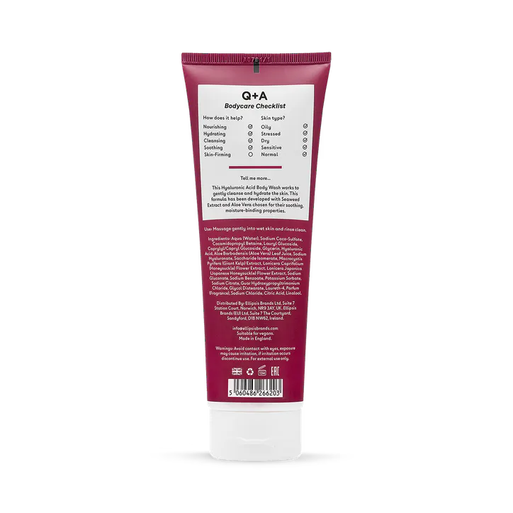 Q+A Hyaluronic Acid Body Wash 250ml detail 2