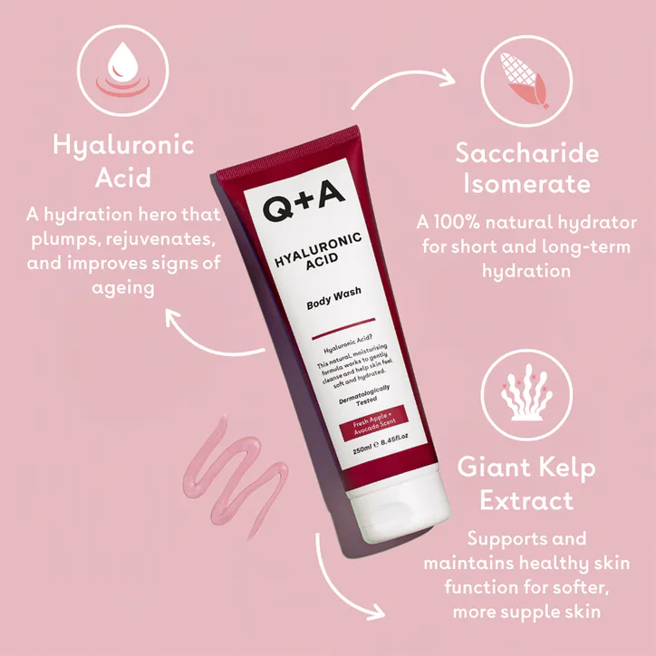 Q+A Hyaluronic Acid Body Wash 250ml detail 3