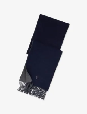 POLO RALPH LAUREN Classic Reversible Wool Scarf