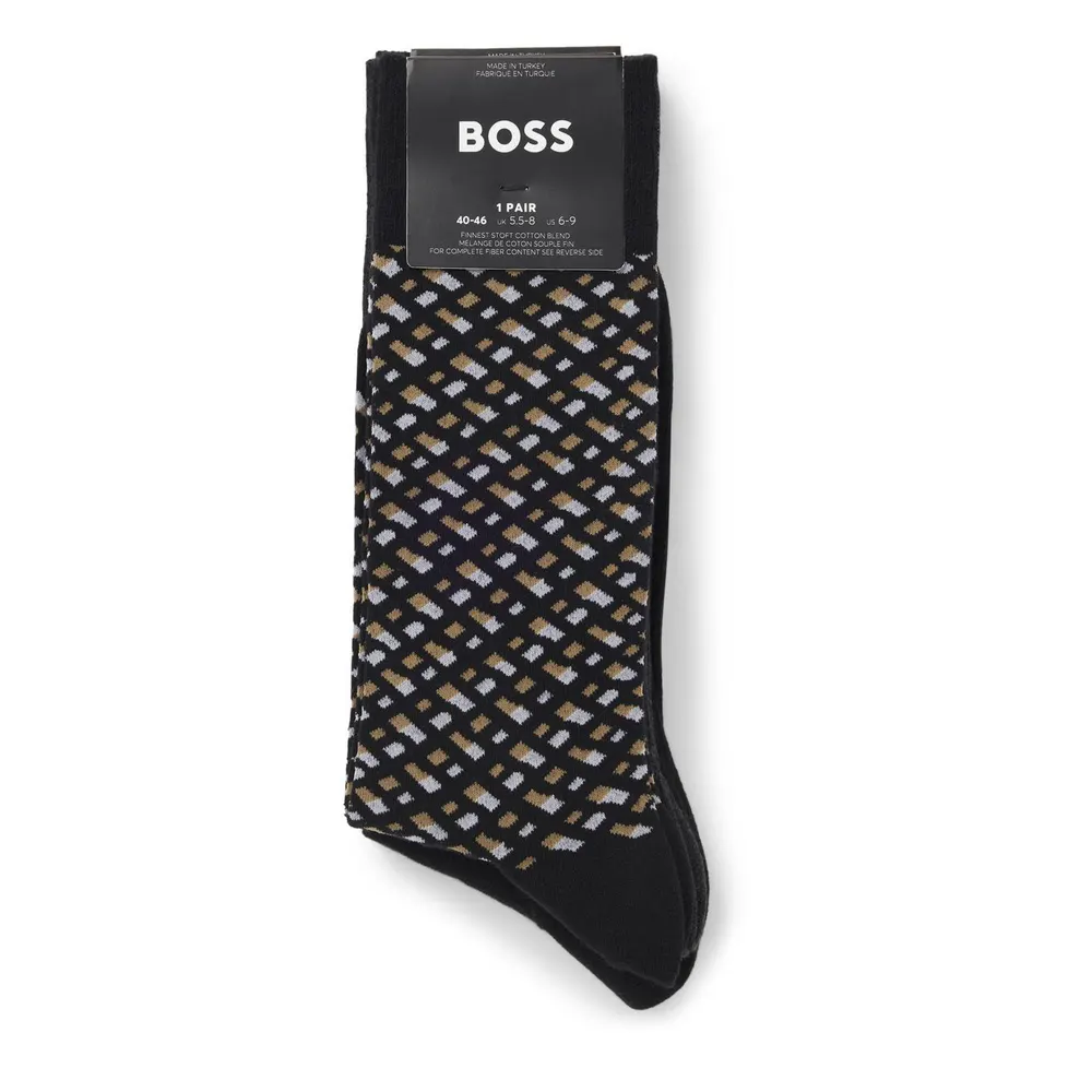 Boss BOSS 4 Pack Premium Crew Socks with Logo Detail (Gift Set) detail 2