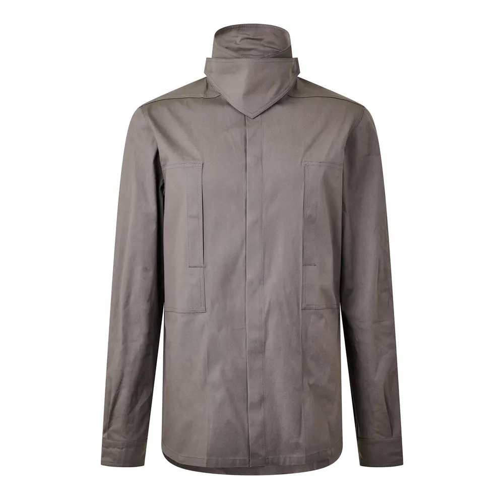 Rick Owens Tower Outershirt in Dust – Clothing