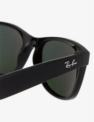 RAY-BAN Black wayfarer sunglasses RB2132 55 detail 3