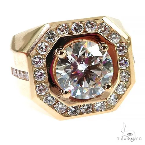 RINA - For Him CUSTOM CVD God Father Diamond Ring 68731 in Rose Gold / 10 – Ring