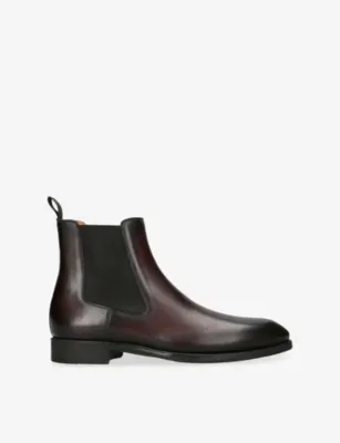 MAGNANNI Madison Leather Chelsea Boots - EUR 40.5 / 6.5 UK MEN in BLACK – Mens | Boots | Chelsea boots