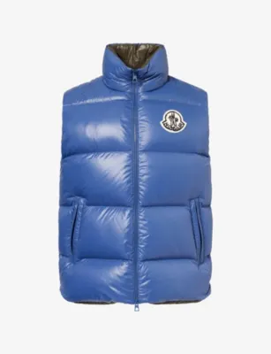 MONCLER Belice Logo-Badge Padded Gilet