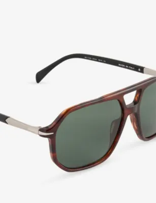 EYEWEAR BY DAVID BECKHAM DB 1172/S Pilot-Frame Acetate Sunglasses detail 2