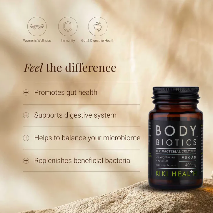 KIKI HEALTH Body Biotics - 30 Vegicaps detail 2
