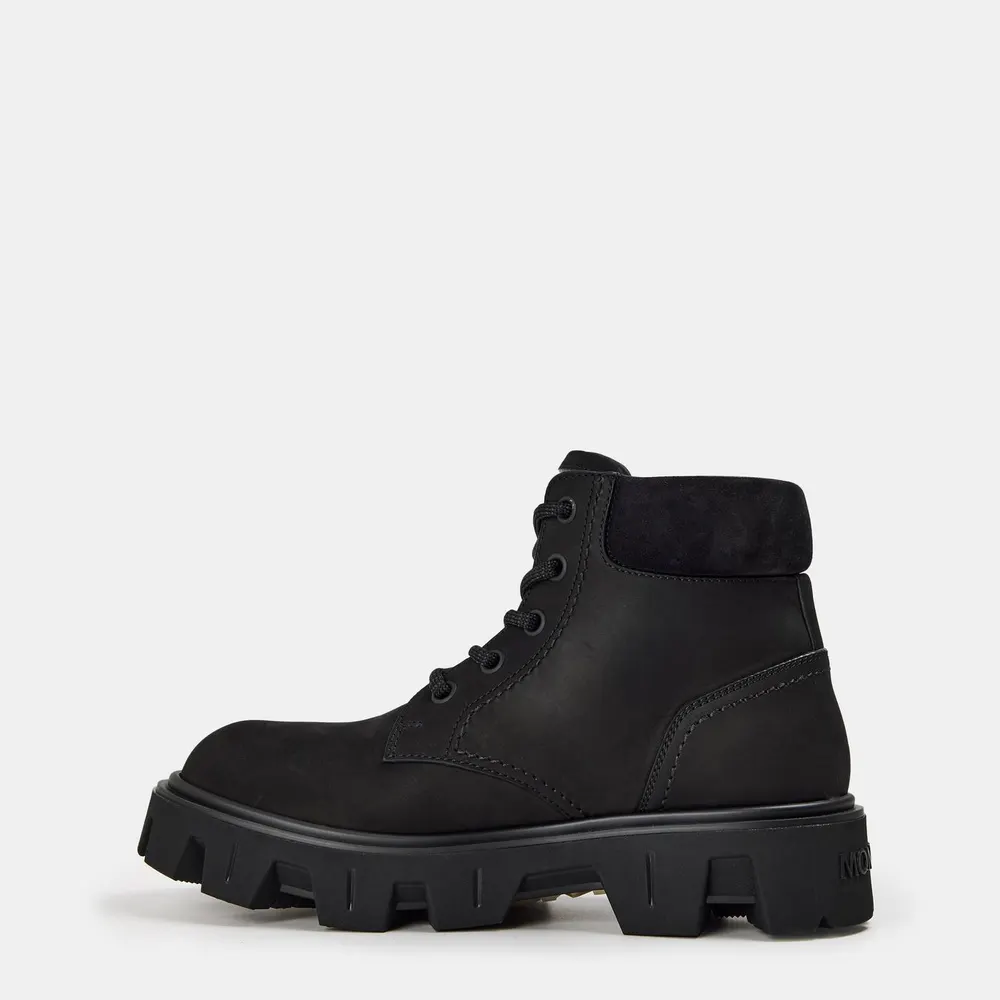 Moncler Men's Hiker Boots in Black 999, additional product view 2