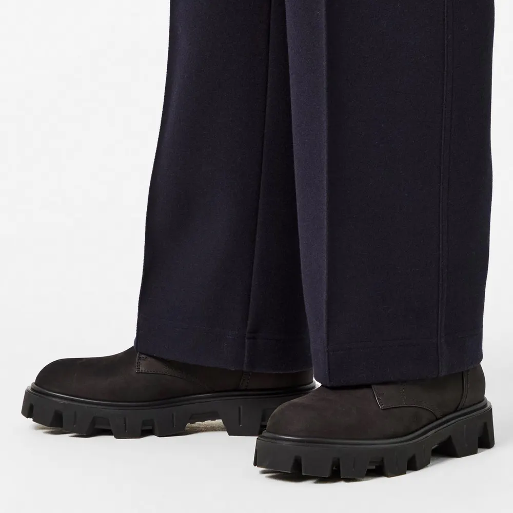 Moncler Men's Hiker Boots in Black 999, additional product view 3