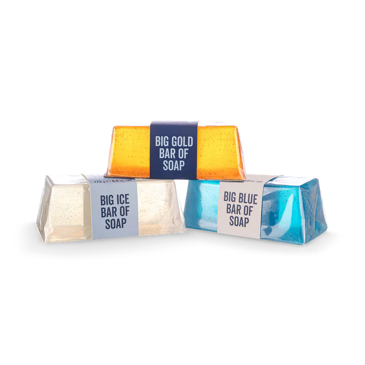 The Bluebeards Revenge Big Ice Bar of Soap 175g, additional product view 3