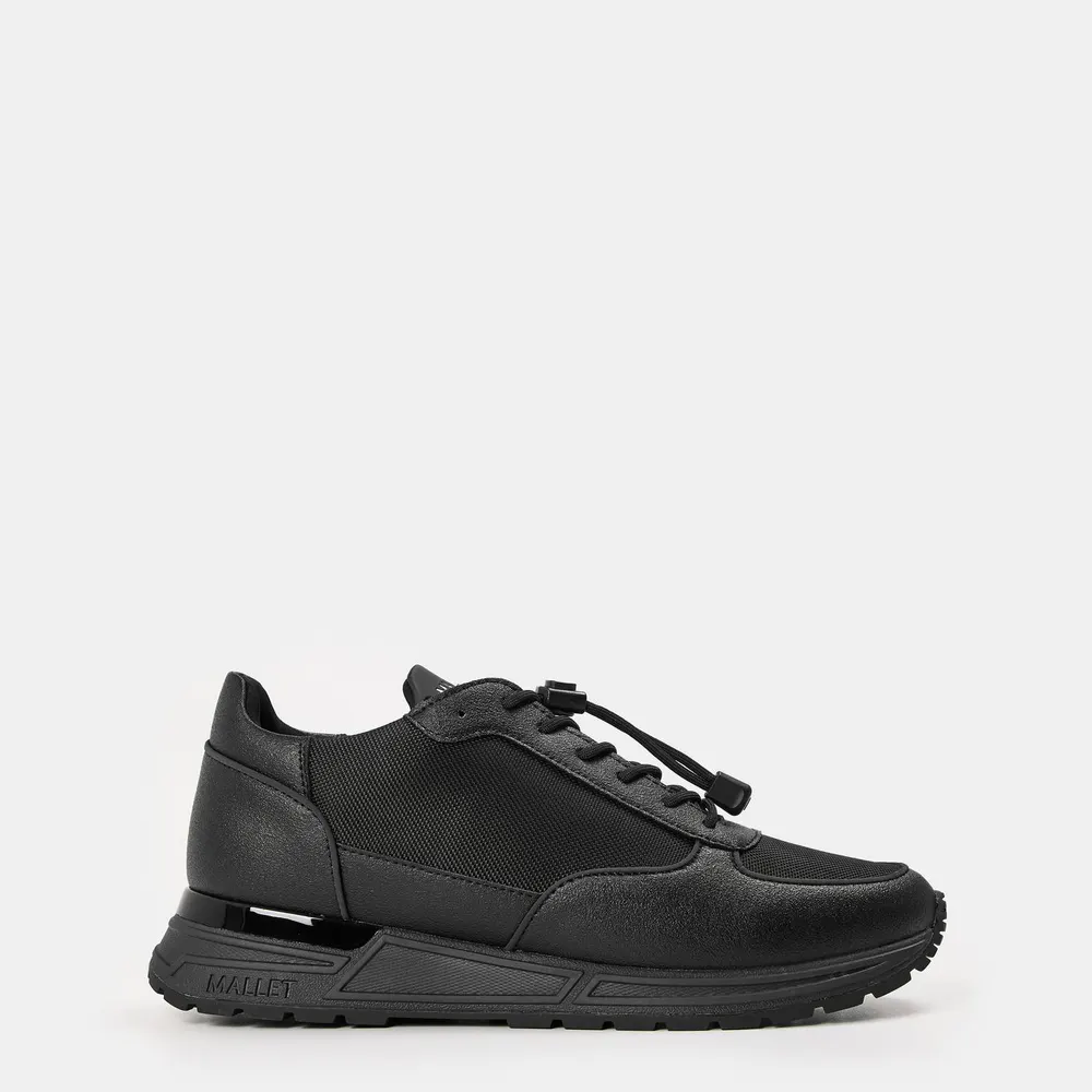 Mallet Men's Popham Lite Low-Top Trainers in Ballis Blackout – Footwear