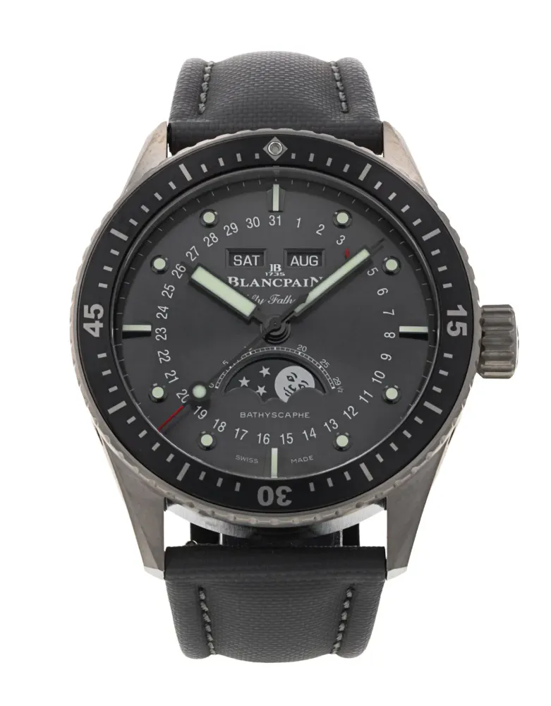 Blancpain Fifty Fathoms 5054-1210-G52A — 2024 — Excellent in Anthracite – Pre-owned watches