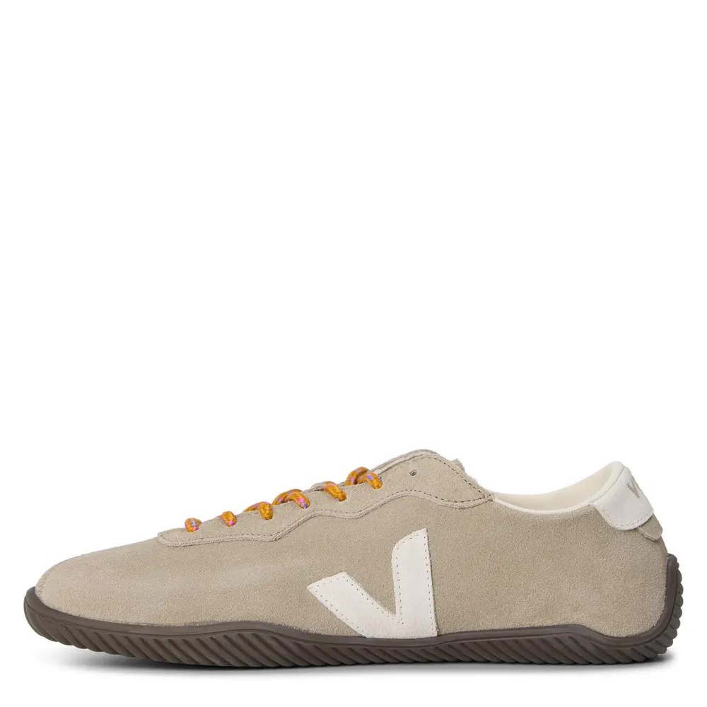 Veja Men's Jitsu Low-Top Trainers in Taupe Suede, additional product view 2