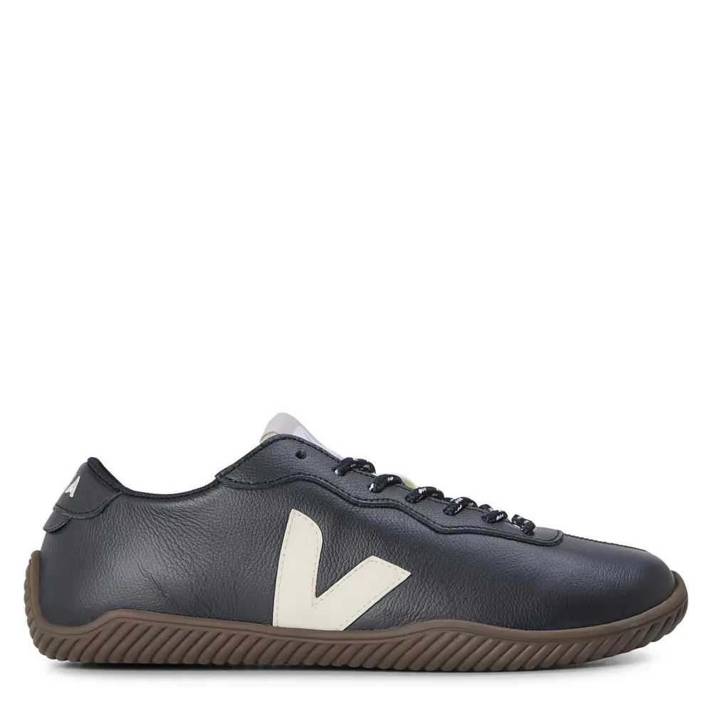 Veja Men's Jitsu Low-Top Trainers in Black Lthr – Footwear