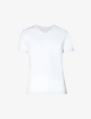 DEREK ROSE Basel stretch-jersey T-shirt - BLACK detail 2