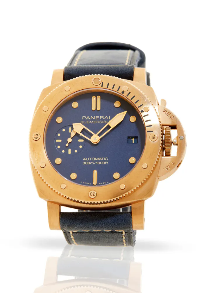 Panerai Submersible PAM01074 — 2025 — Excellent in Blue – Pre-owned watches