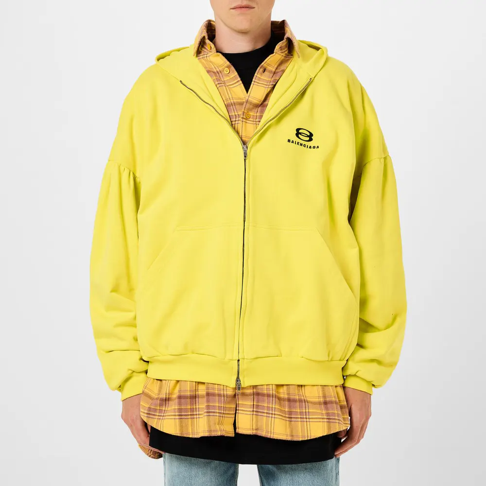 Balenciaga Unity Sports Icon Oversized Layered Hoodie detail 3