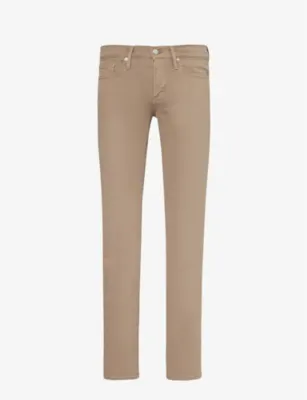 FRAME L'homme Slim tapered-leg slim-fit stretch-denim jeans