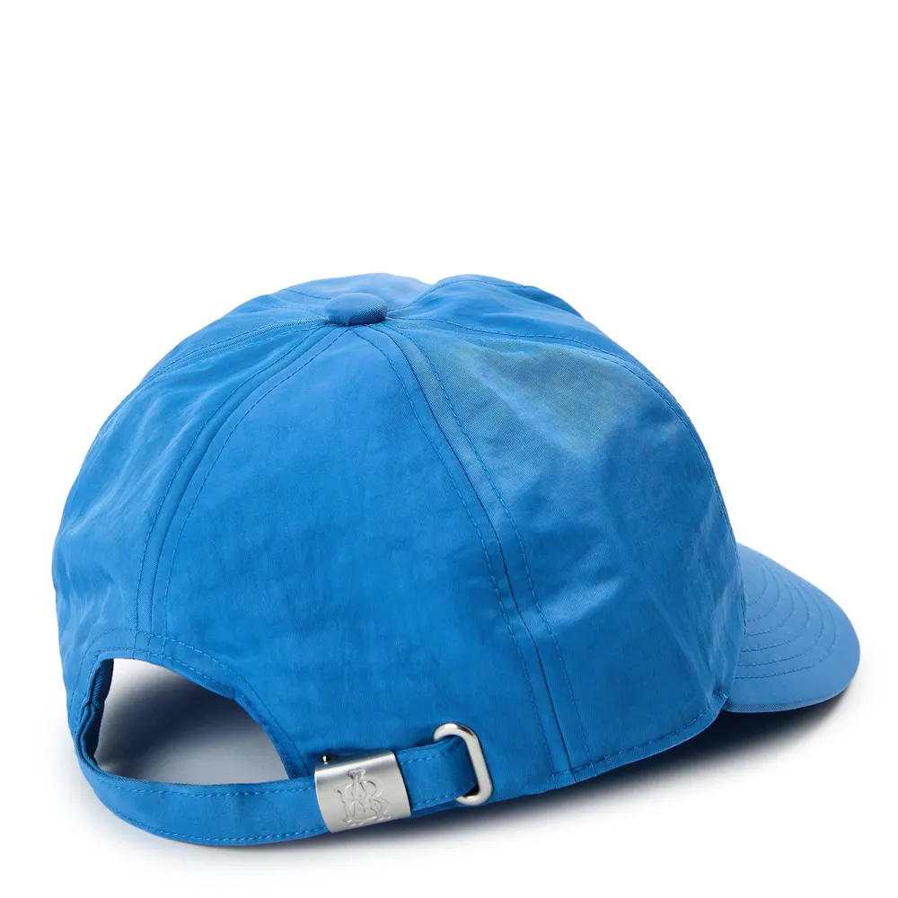 about:blank Men's Baseball Cap in Blue/Ecru, additional product view 2