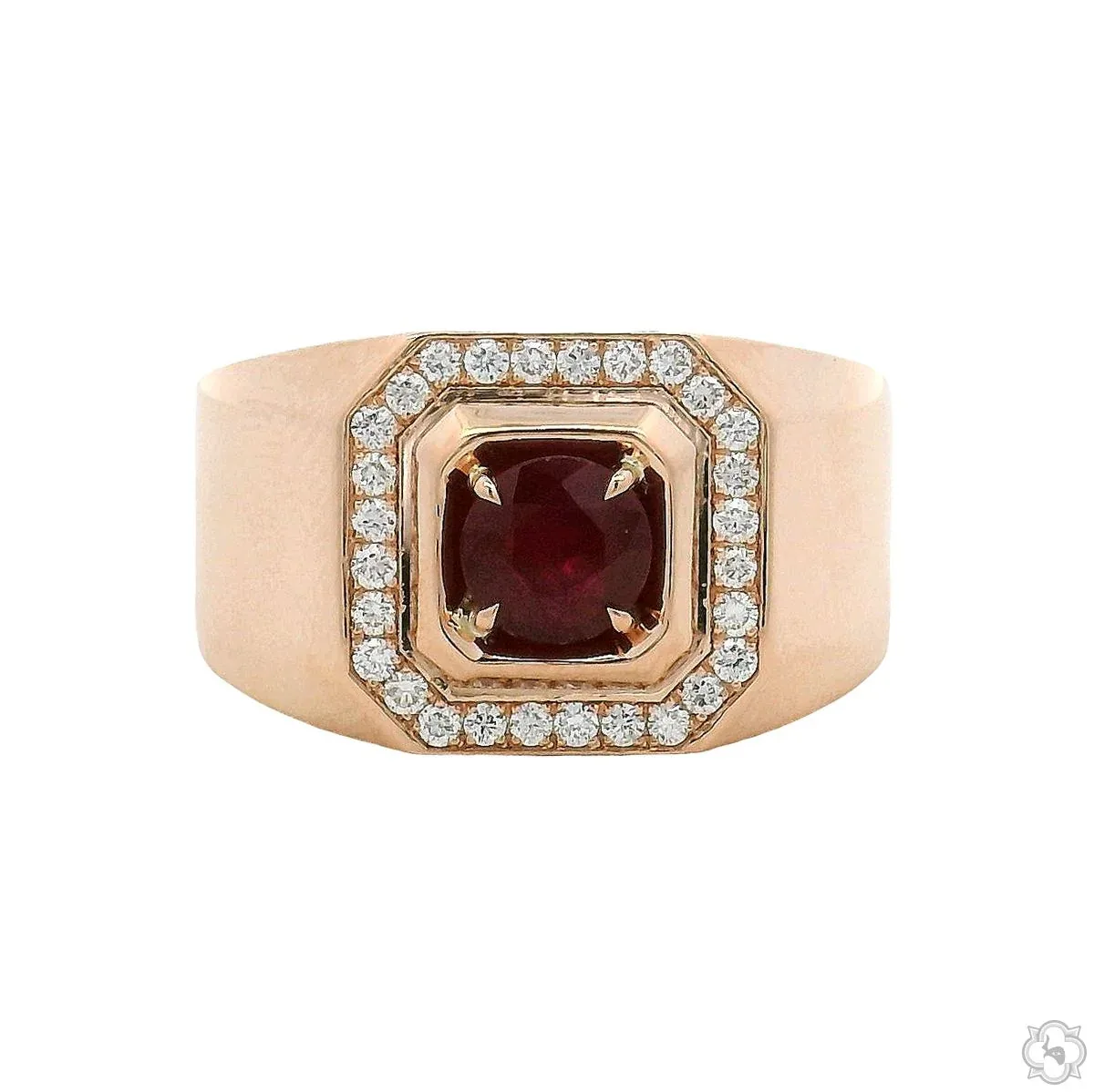 DANNY - CORE King's Flame Ruby Ring 70756 in Rose / 10 – Ring