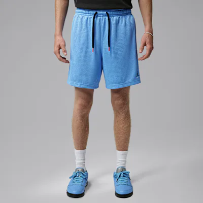 Jordan Brooklyn Men's Mesh Shorts - University Blue/Black