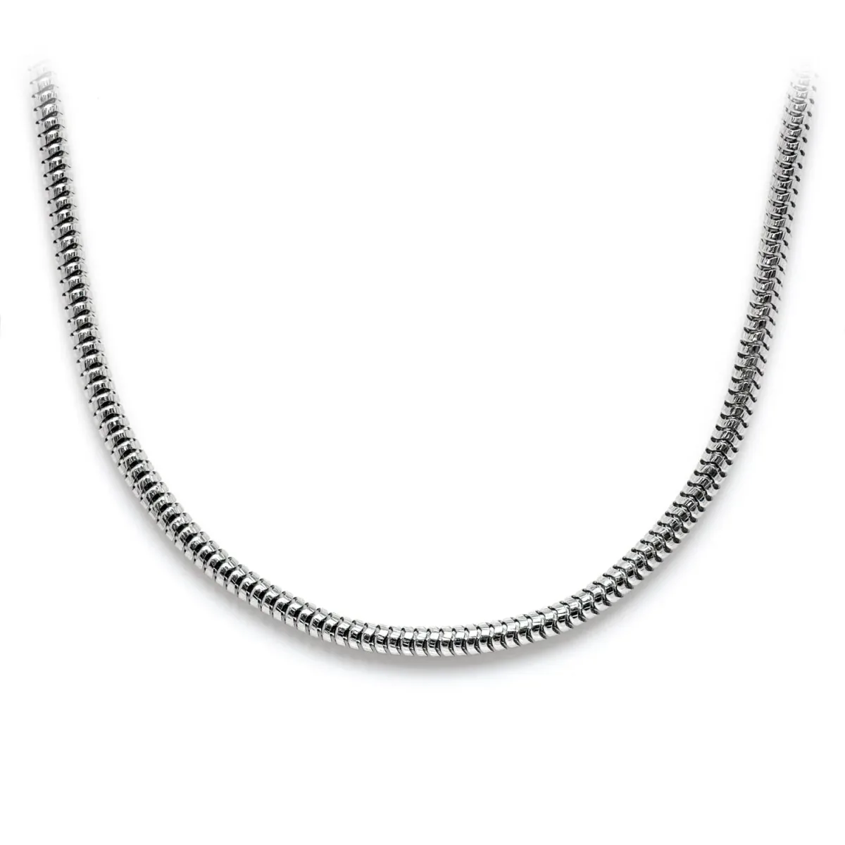 For Him Sterling Silver Snake Chain in 2mm / 925 Sterling Silver / 16" – Chain