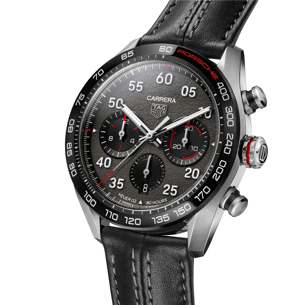 TAG Heuer Carrera Porsche Chronograph Special Edition 44 mm Calibre Heuer 02 Automatic detail 2