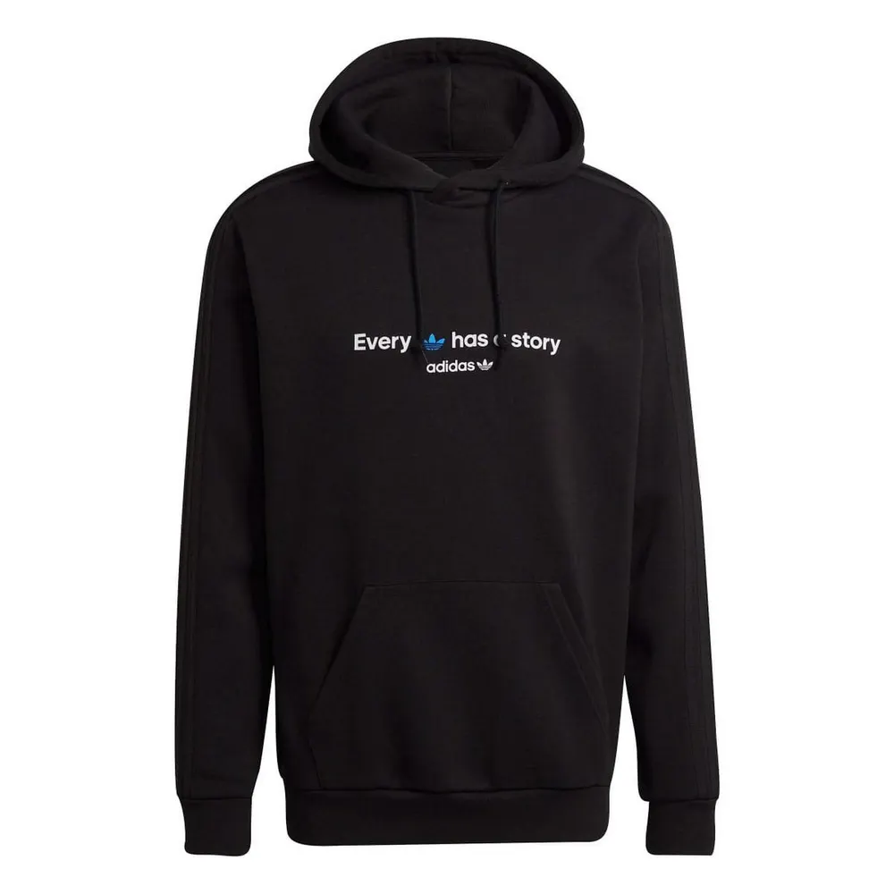 adidas Originals Graphics Common Memory Hoodie in Black, additional product view 2