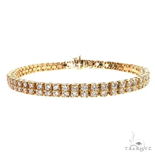 AHMED - For Him CVD Big Ben Diamond 2-Row Bracelet 67750 in Rose – Bracelet