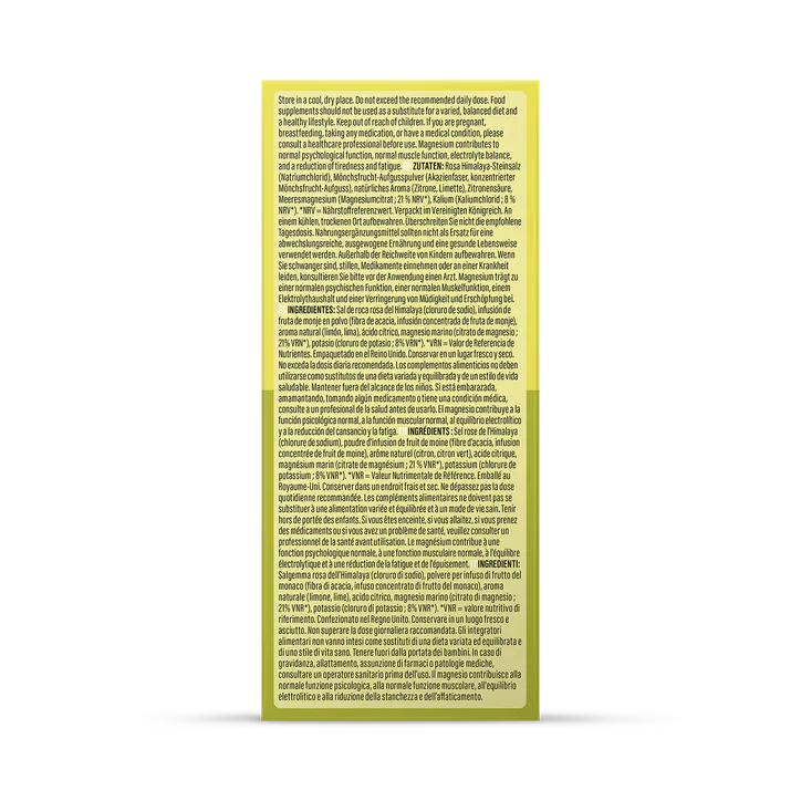 Hunter & Gather Restore Electrolytes Lemon & Lime 7 x 5.1g Sachet, additional product view 3