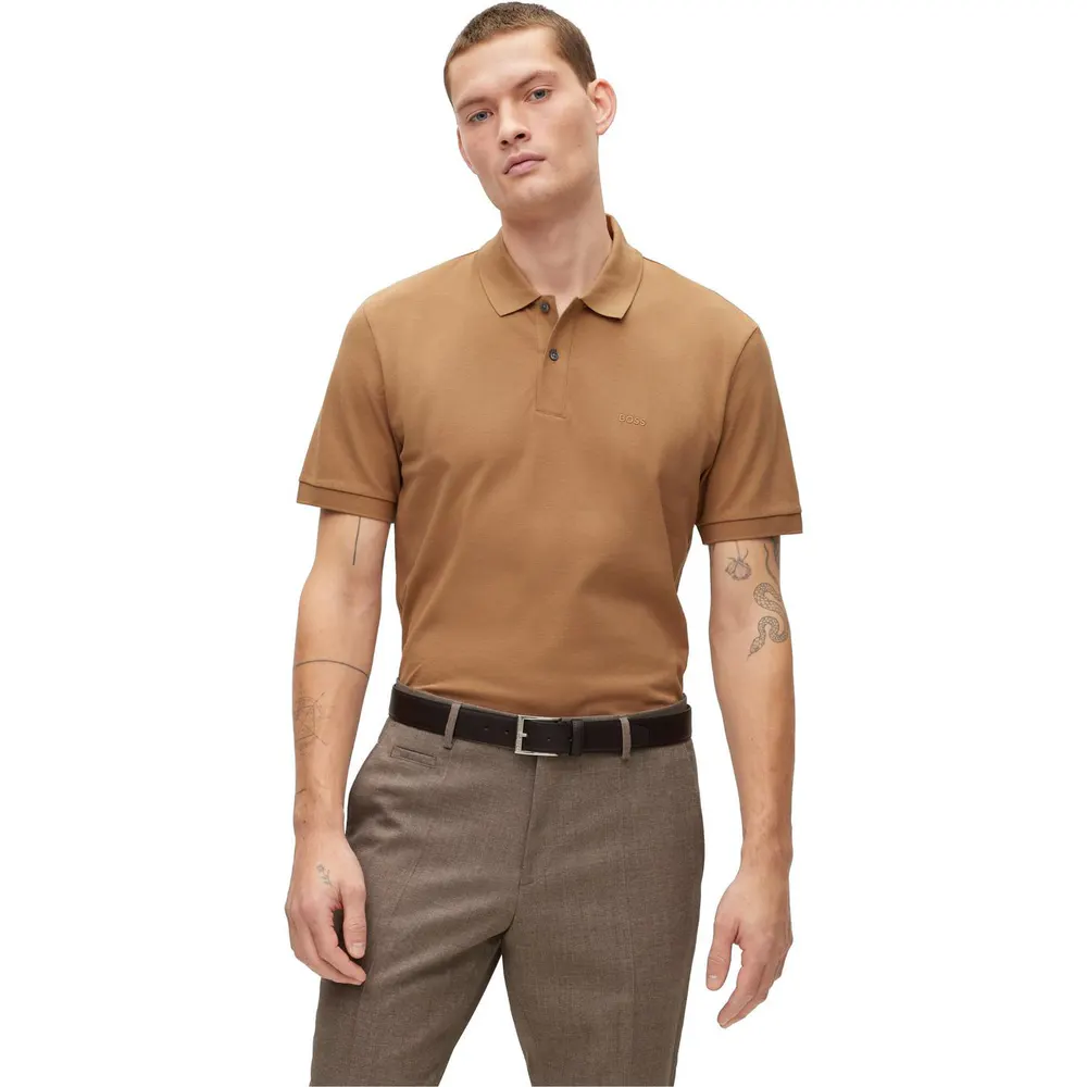 Boss Men's HBB Pallas Short-Sleeve Polo Shirt detail 2