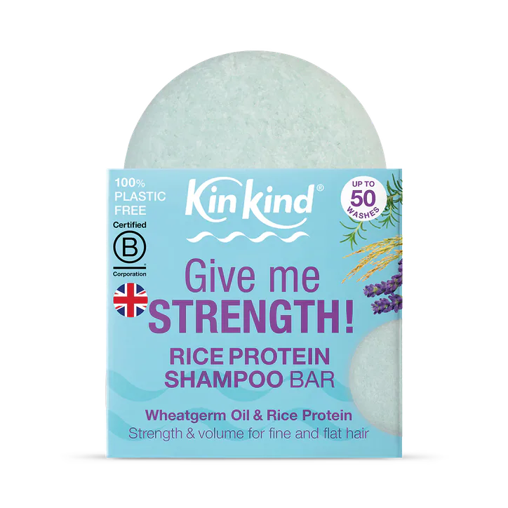 KinKind Give me STRENGTH! Rice Protein Shampoo Bar 50g