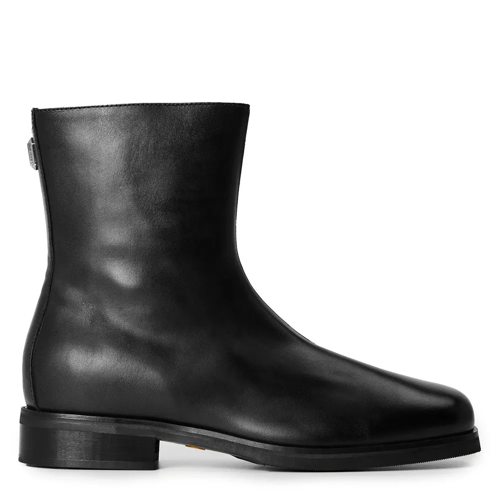 Collegium Collegi Stivale Chel Sn64 in Nero – Footwear