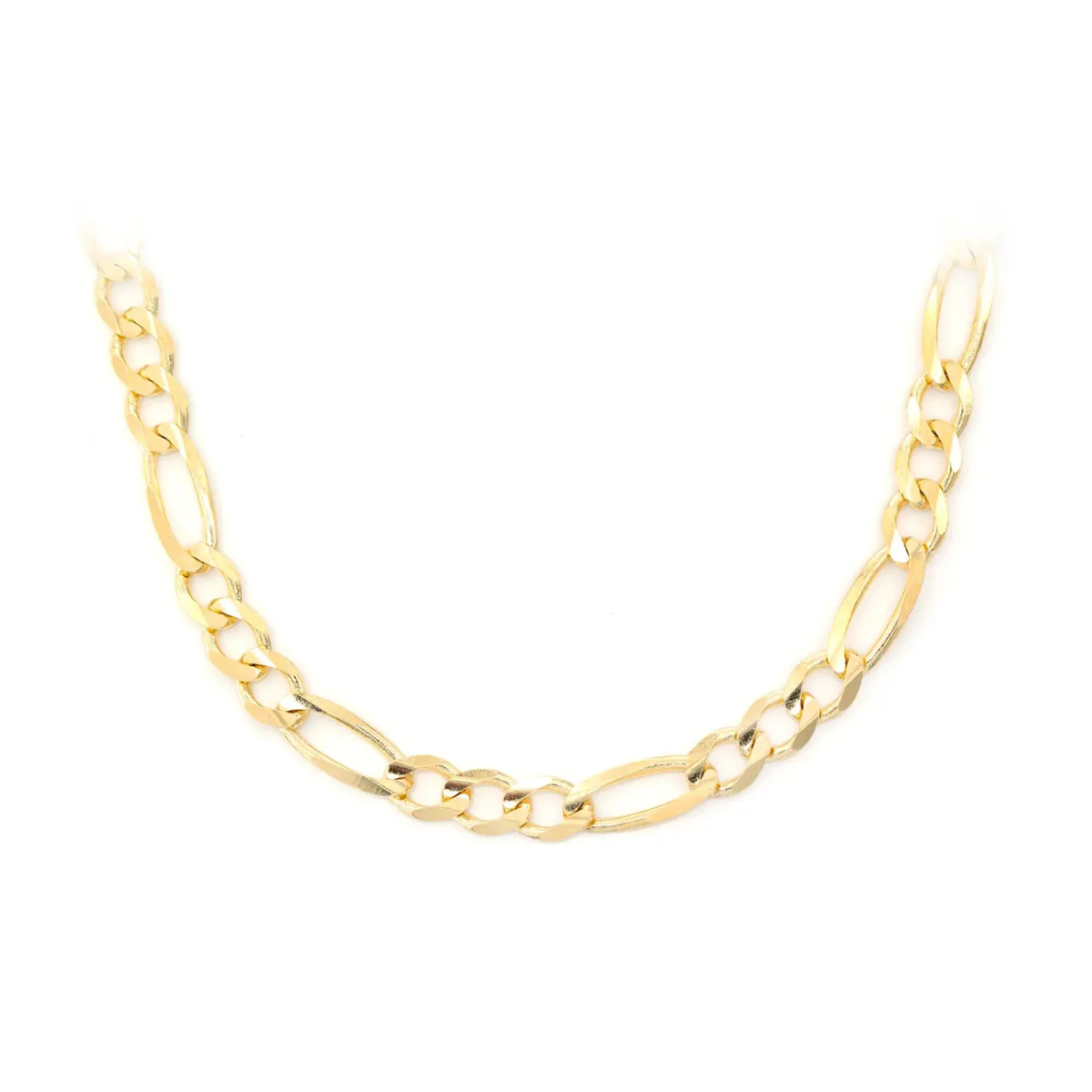 For Him Figaro Gold Chain in 6mm / Yellow Gold / 22" – Chain
