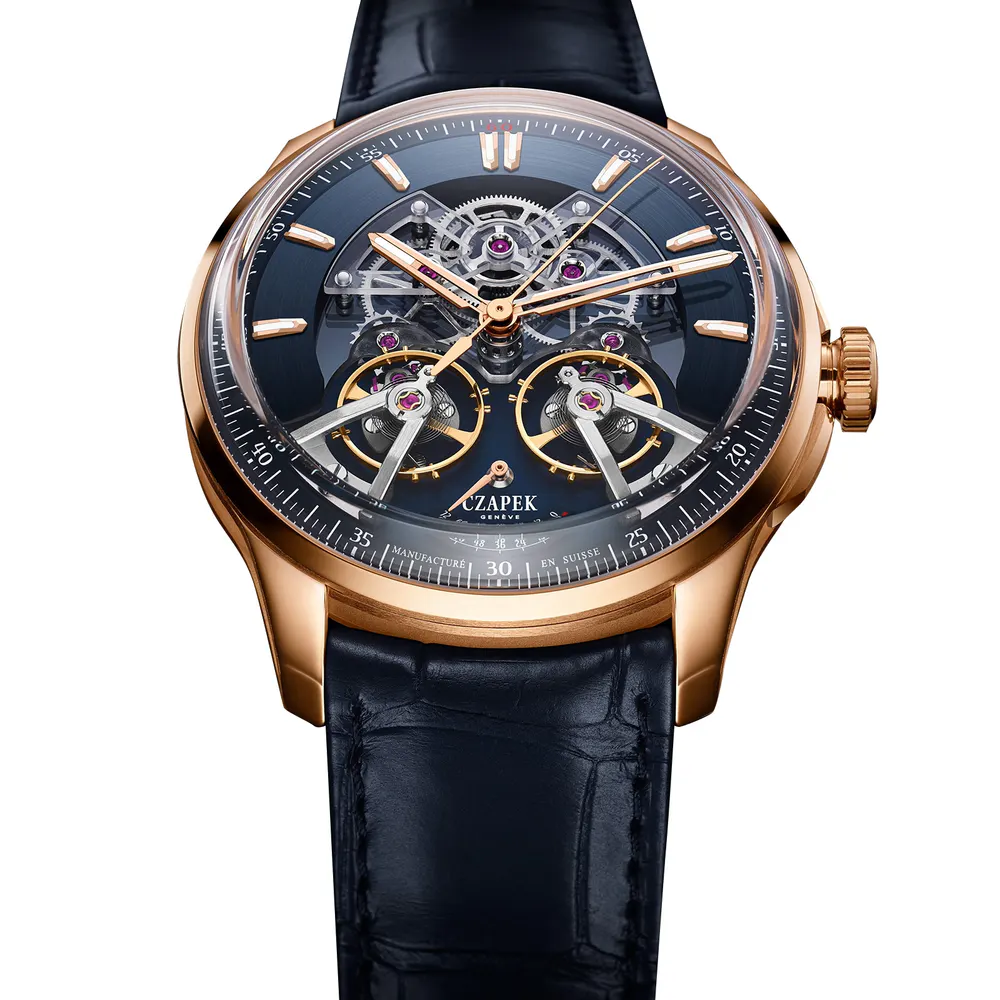 Czapek Place Vendome Complicite Harmony Blue Limited Edition in Blue, additional product view 2