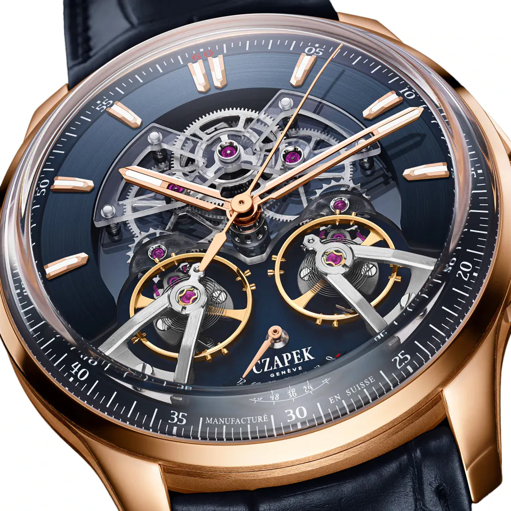 Czapek Place Vendome Complicite Harmony Blue Limited Edition in Blue, additional product view 3