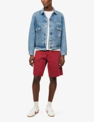 LEVIS Levi's x World Cup England 478 Baggy-Fit Denim Shorts detail 2