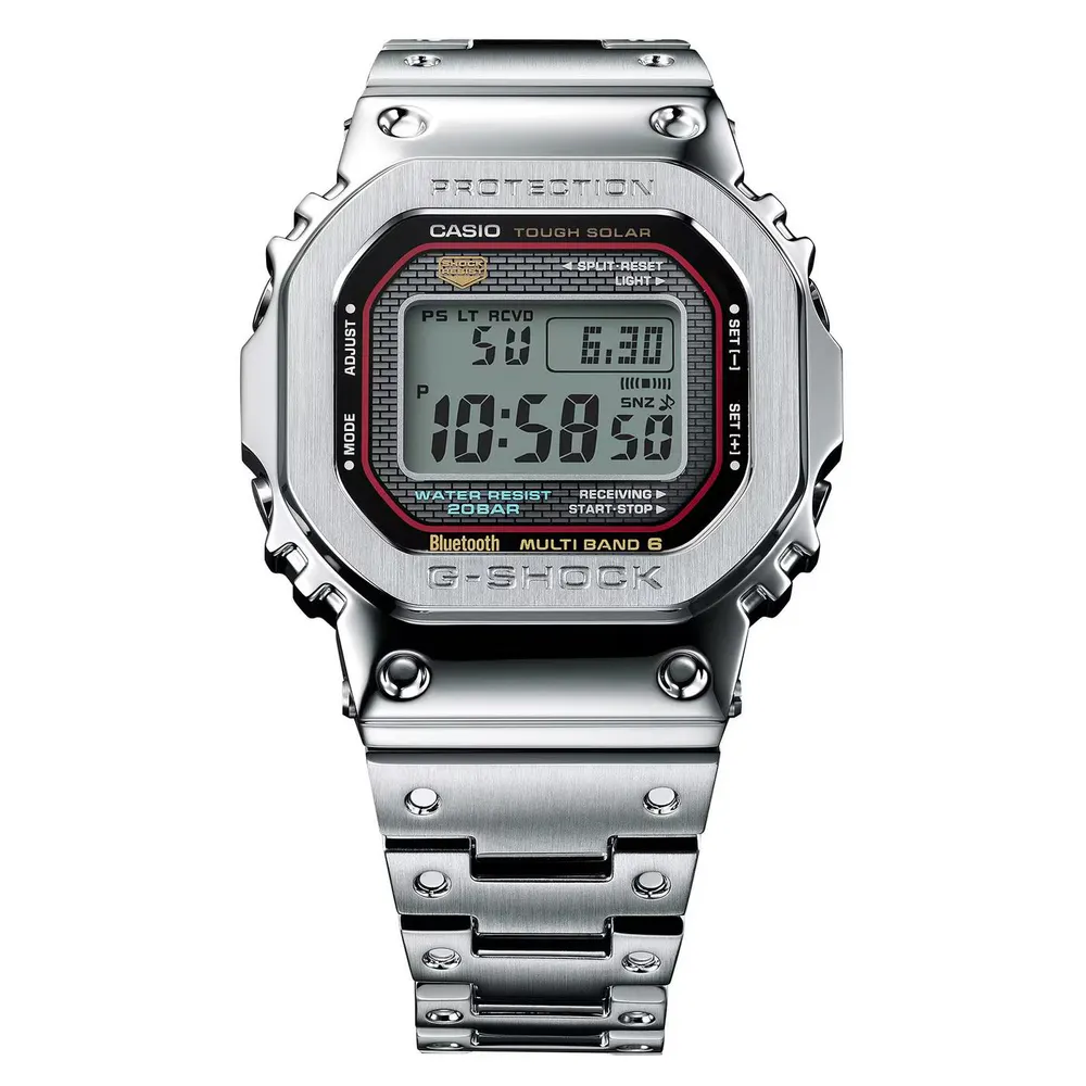 G Shock Men's GMW-B5000 Digital Solar Stainless Steel Watch detail 2