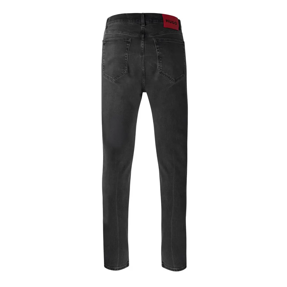 Hugo Men's 708 Slim-Fit Jeans detail 2