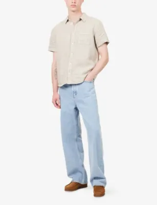 FRAME Baggy Oversized Denim Jeans detail 2