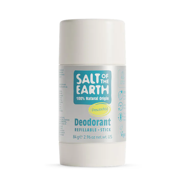 Salt of the Earth Unscented Natural Deodorant Stick