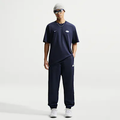 Nike Sportswear Air Max 95 Men's Woven Trousers - Obsidian/Psychic Blue/White/Psychic Blue